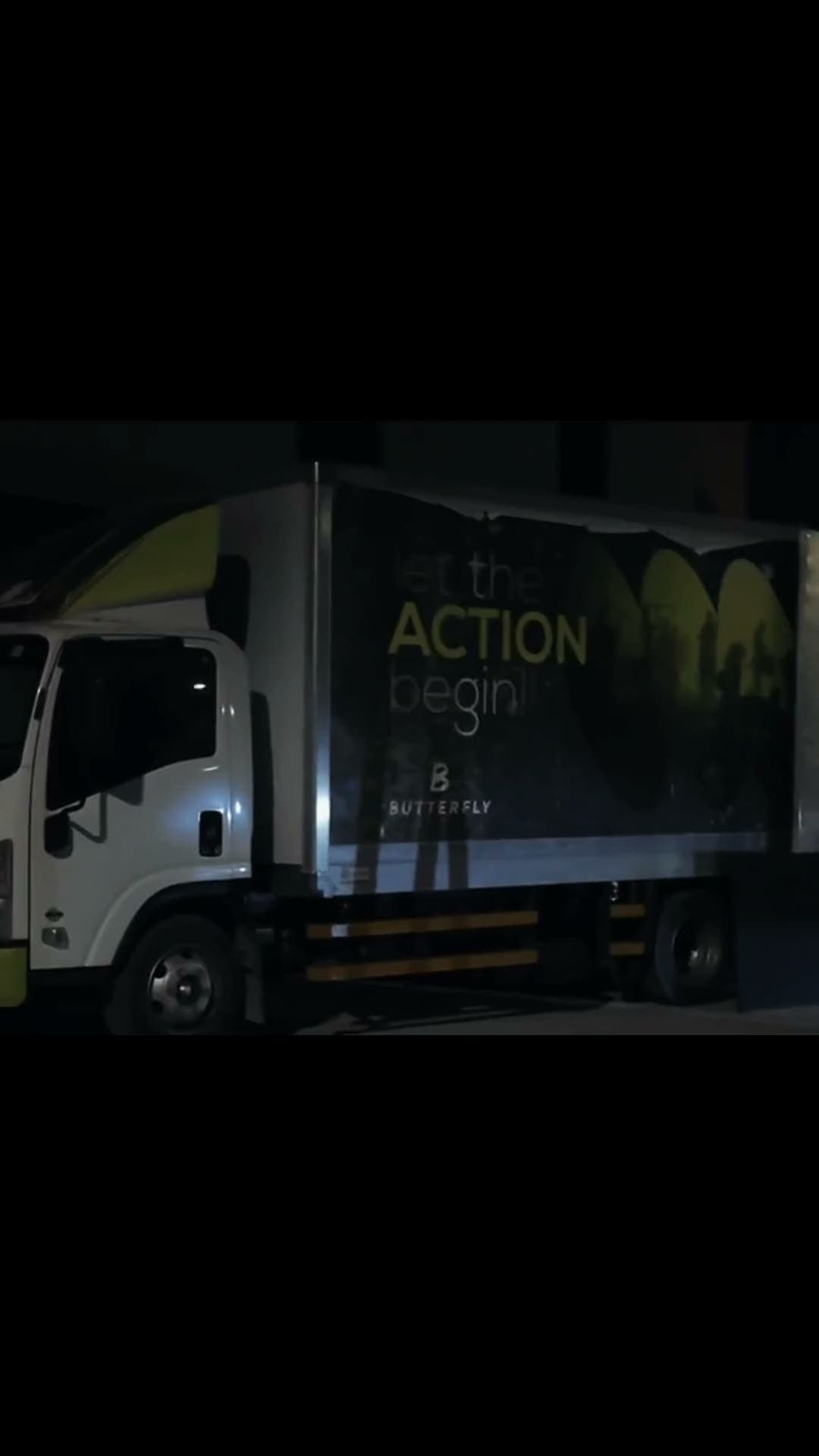 Night unit — equipment truck and crew